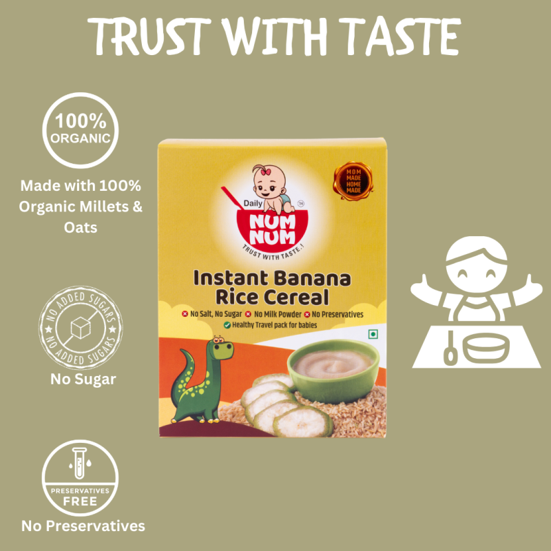 Instant Organic Banana Rice Cereal