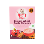 Instant Wheat Apple Almonds | No Salt, No Sugar Whole Grains Cereals | Healthy Baby food | 50 Gms