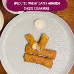 Sprouted Wheat Dates and Almonds