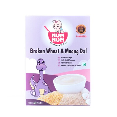 Broken Wheat and Moong Dal | 50 Gms Pack | Good for Weight gain |