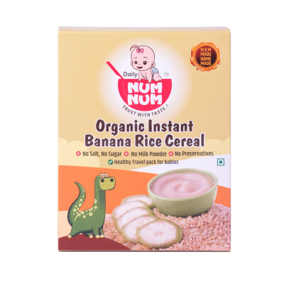 Banana sales rice cereal