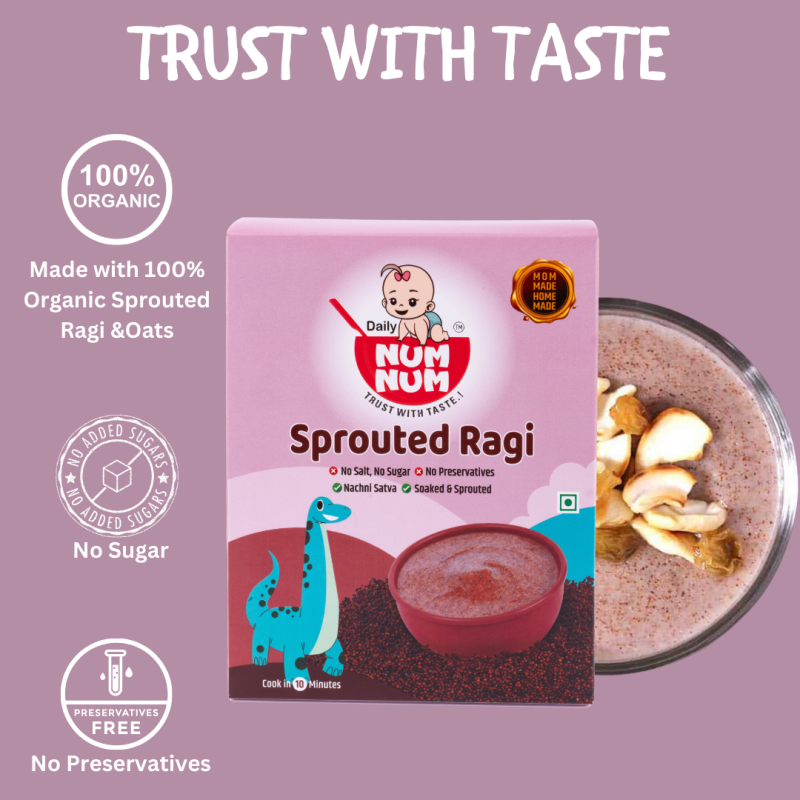 Organic Sprouted Ragi