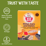 Millets Oats & Dates| 50gms Trial Pack | Blend of Oats and Millets with Dates |