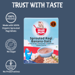 Sprouted Ragi Banana Oats