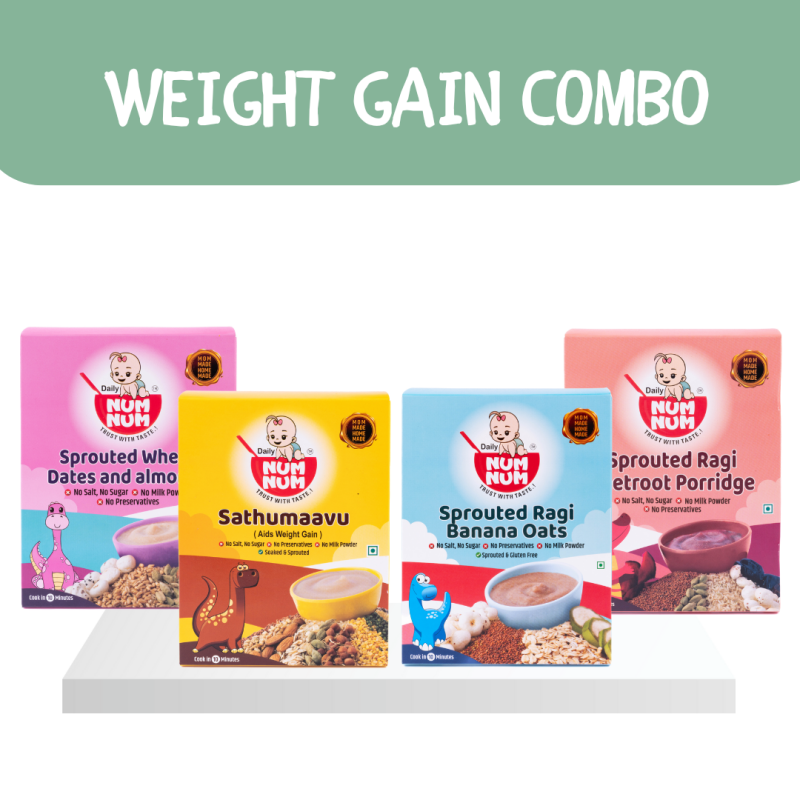 Daily NUM NUM Weight Gain Combo Cereal | 7 Month Onwards