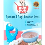 Sprouted Ragi Banana Oats