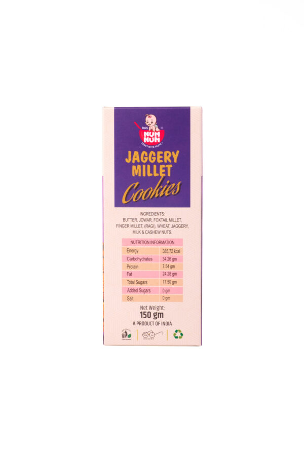 Jaggery Millet Cookies Combo | 150 Gms Each * 2 | - Image 5