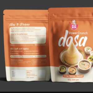 Power Crunch Millet Dosa | Ragi, Urad dal, Oats, Rice | 200 gms
