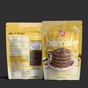 Choco Millet Buckwheat Pancake | Ragi, Oats, Jowar Buckwheat,Dates | 200 gms