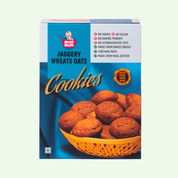 Jaggery Wheat Oats Cookies -  Oats ,- 150 Gms