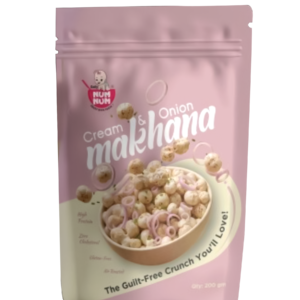 Cream and Onion makhana | 30 gms