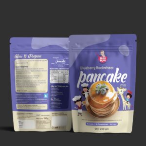 Blueberry Buckwheat Pancake | Buckwheat, Oats, Bajra, Dates | 200 gms